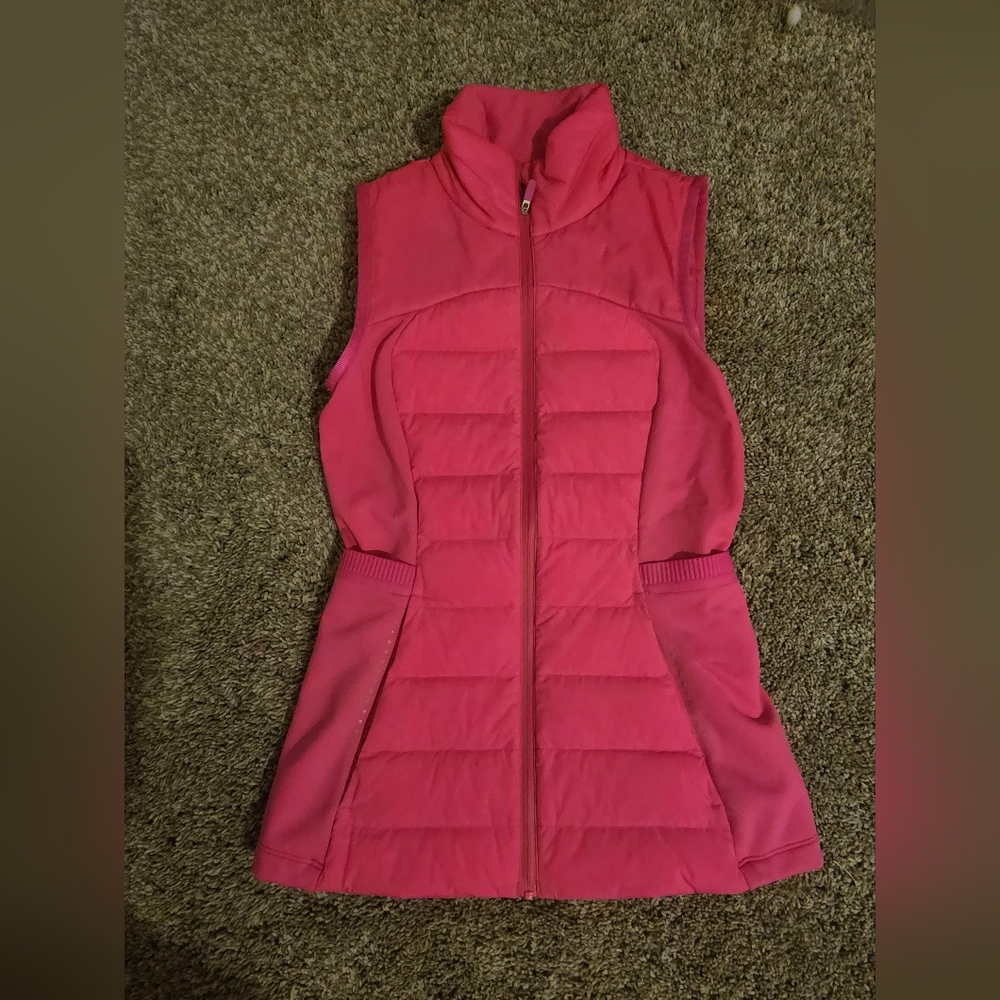 Lululemon Athletica Vibrant Pink Vest